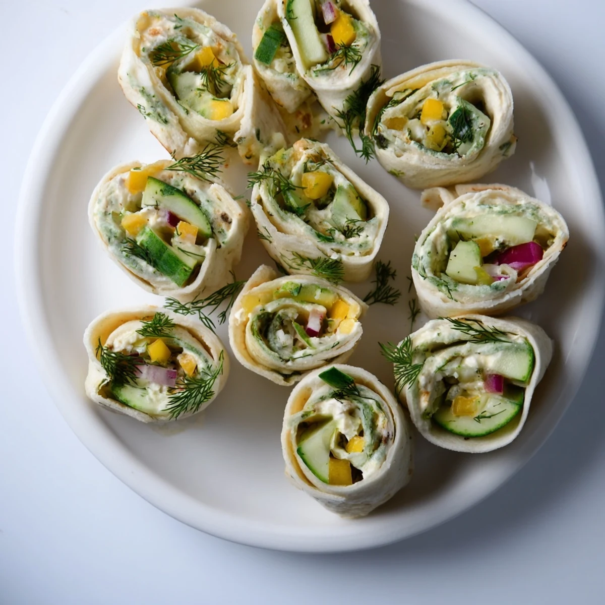 Deliciously tangy Pickle-in-a-Blanket wrapped in tortillas, ideal for appetizers.  