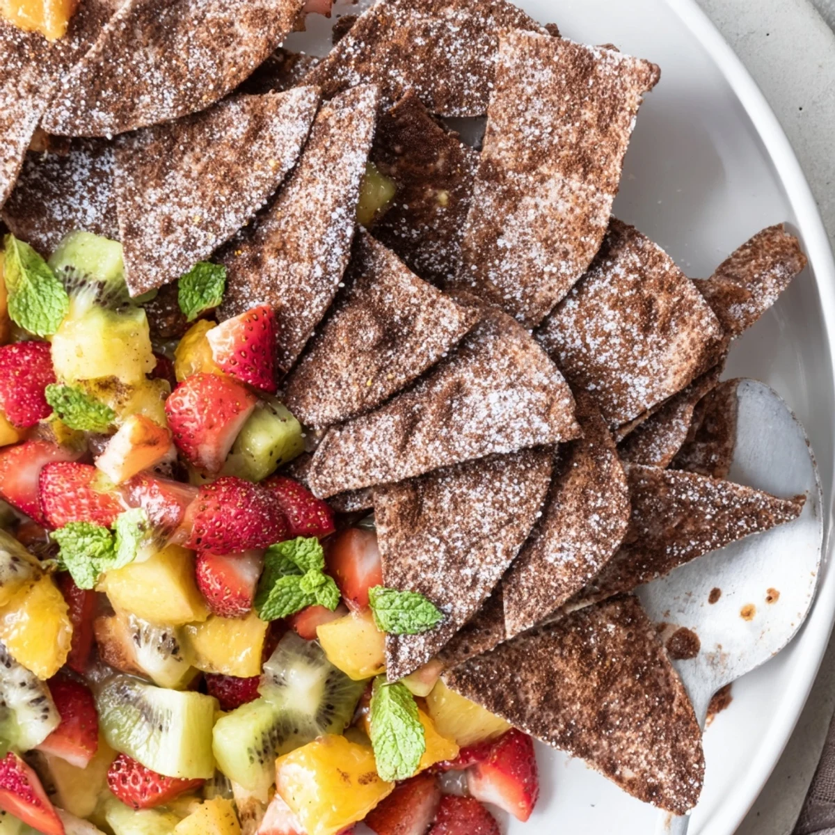 Dessert Chips & Salsa