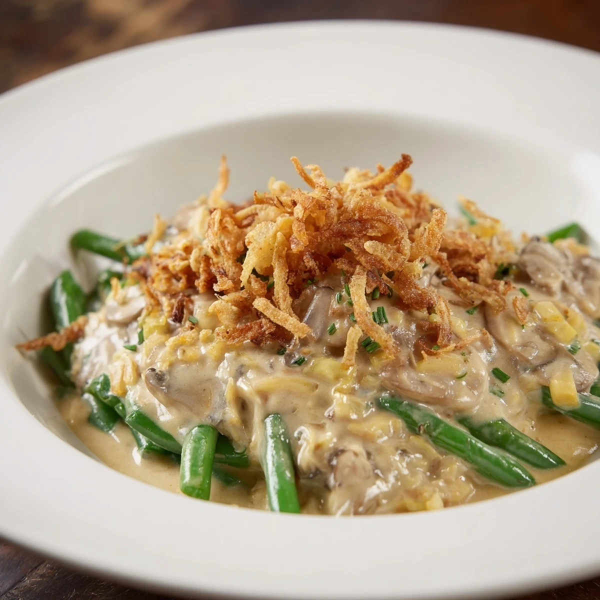 Old-School Green Bean Casserole