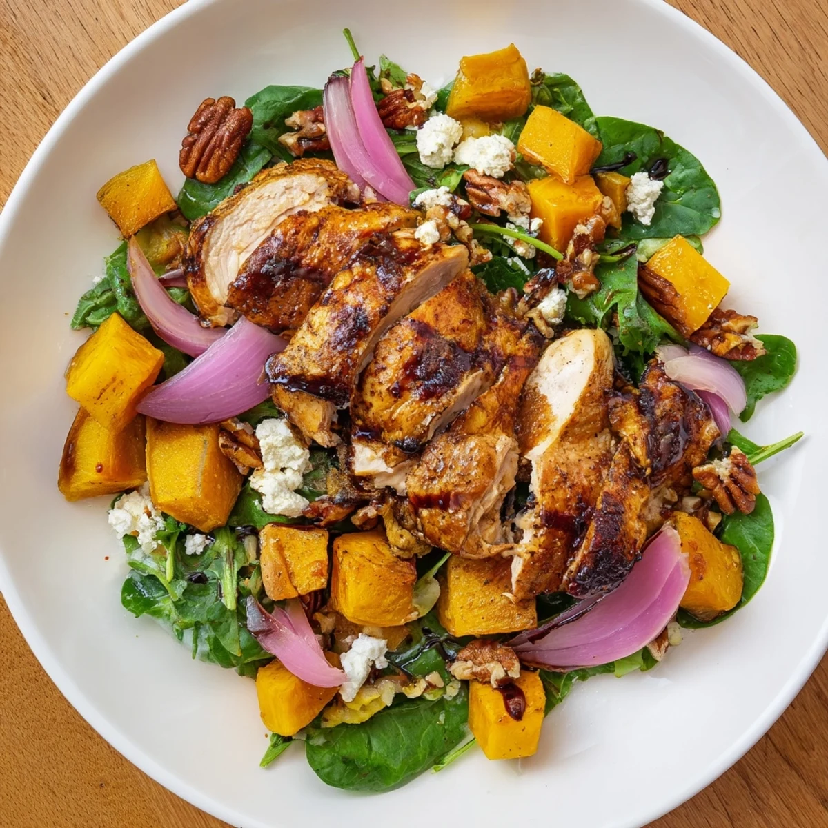 Roasted Chicken Winter Squash
