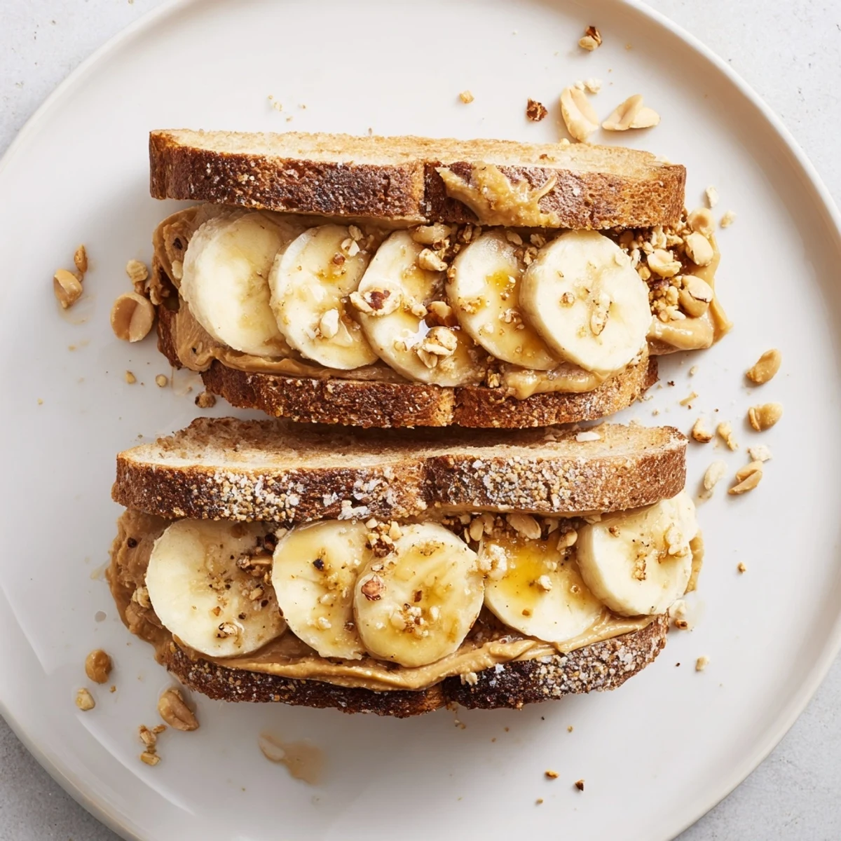 Peanut Butter Banana Sandwich