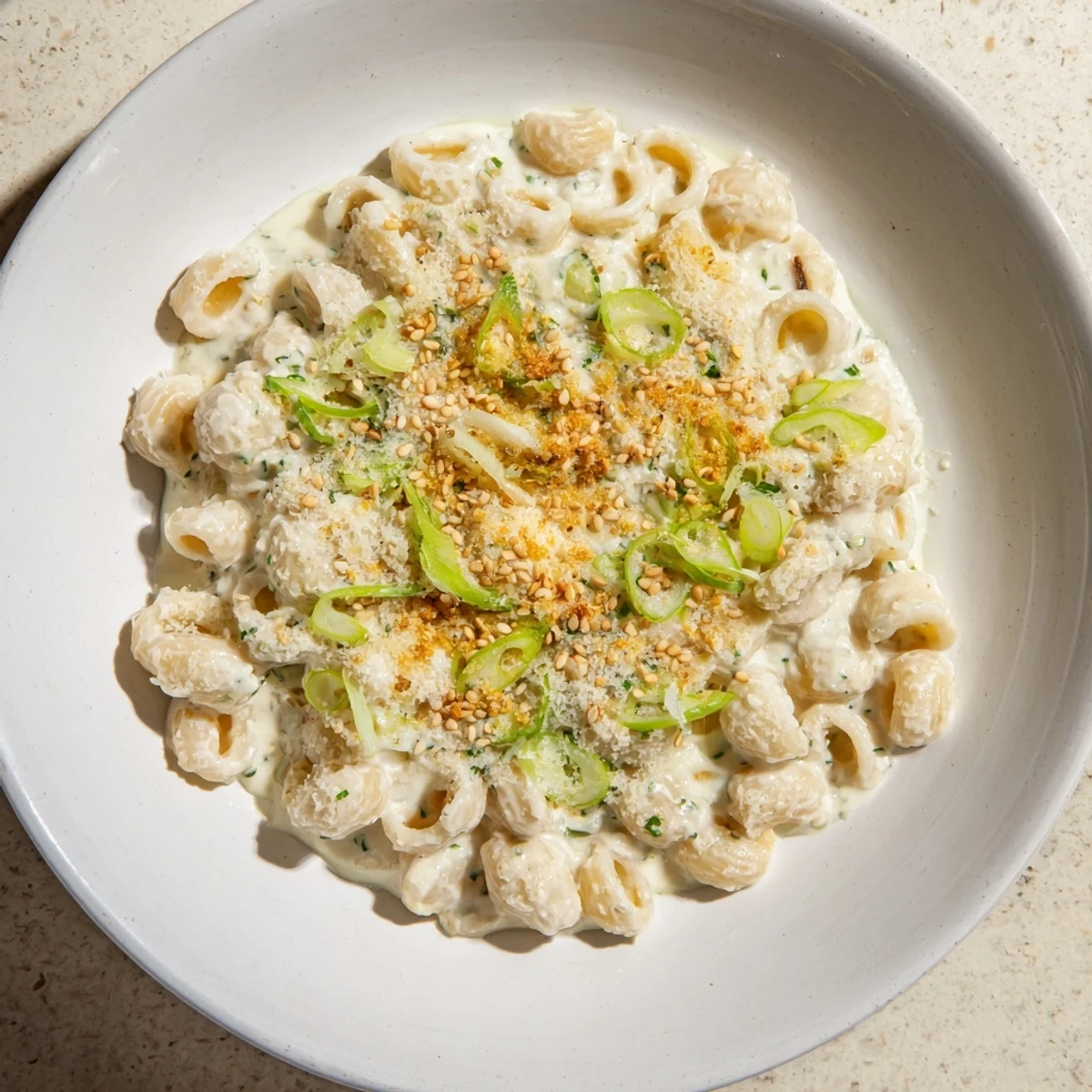 Japanese-Inspired Creamy Miso Ditalini