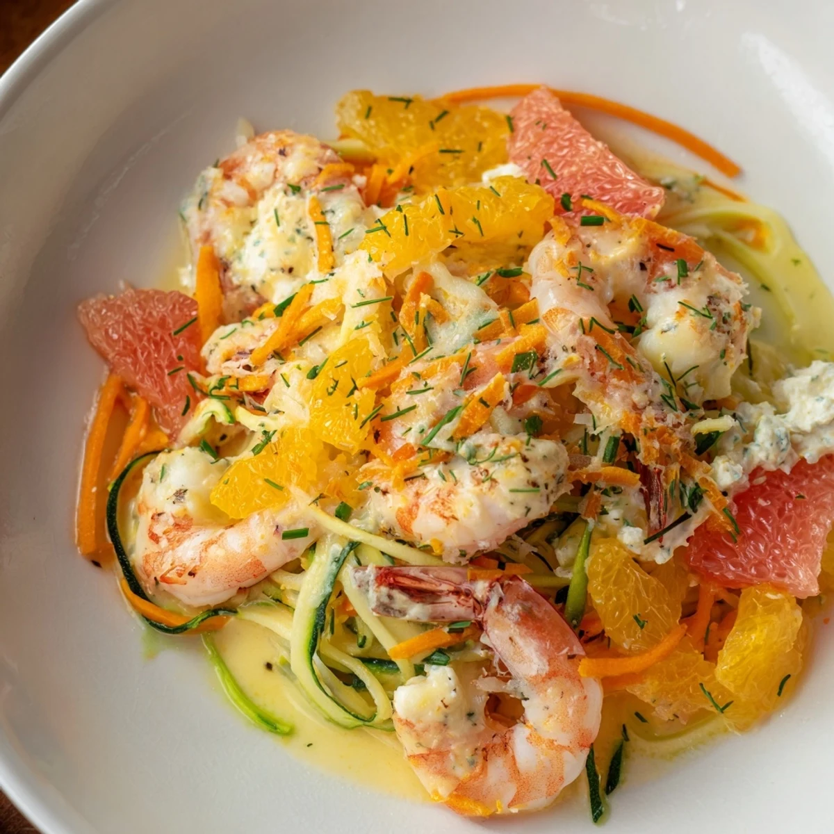 Coral Reef Shrimp Citrus Cheese