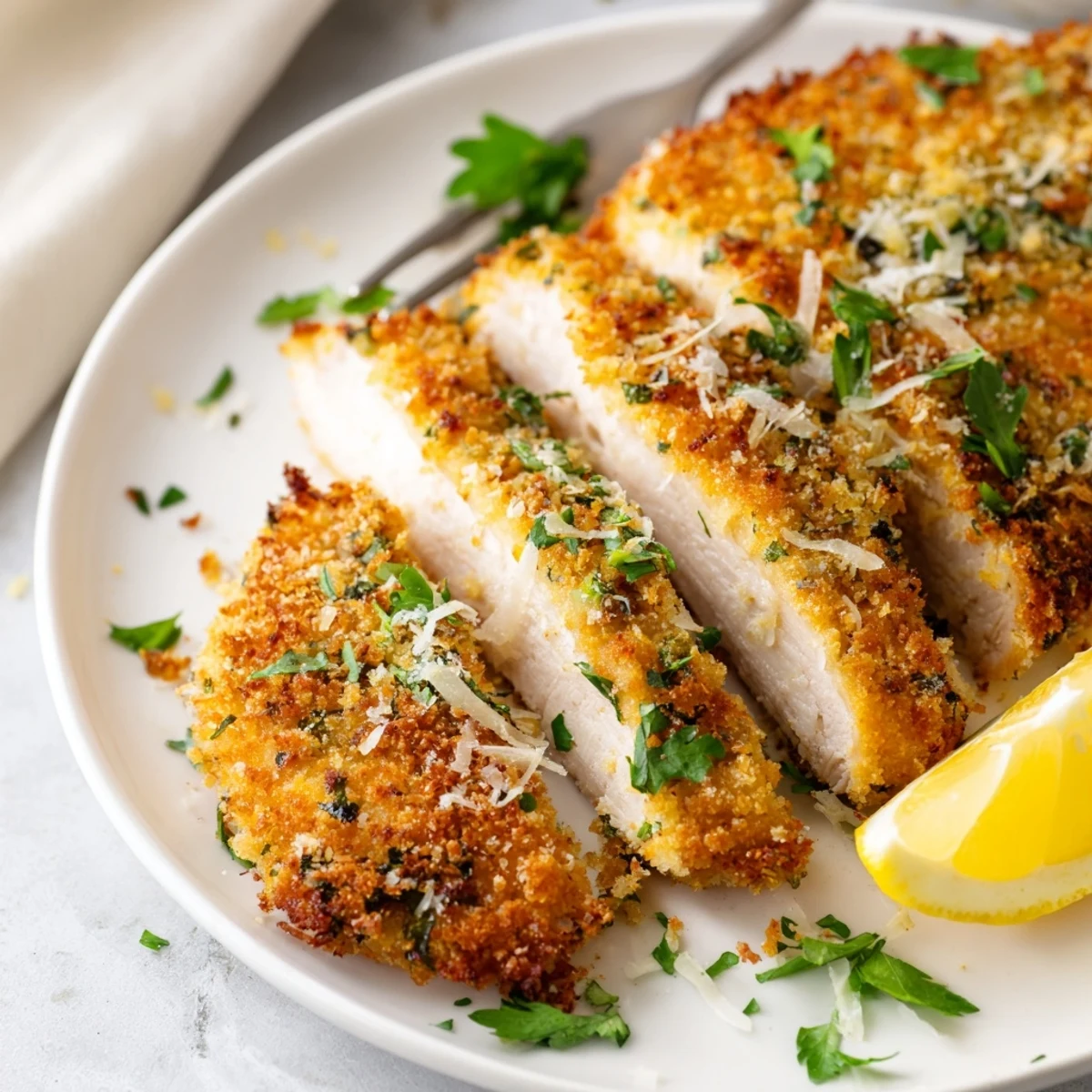 Crispy Parmesan Chicken Cutlets
