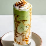 Caramel Brulée Iced Matcha Christmas