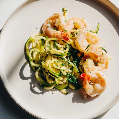 Imagine the zesty aroma of garlic Shrimp Scampi Zucchini Noodles, ready in under 30 minutes.