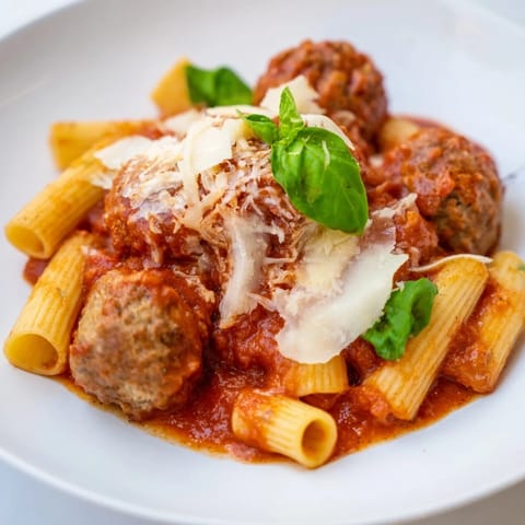 Italian Meatball Pasta Skillet