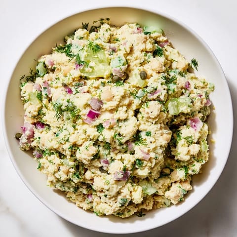 Chickpea Tuna Salad