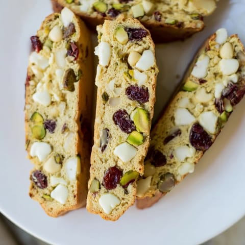 White Chocolate Cranberry Pistachio