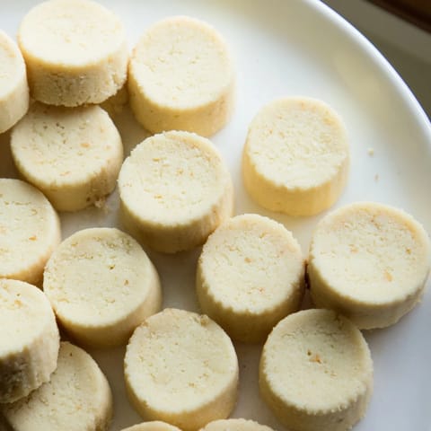 Classic buttery shortbread snack
