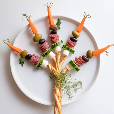 Fractal Tree Bread Centerpiece