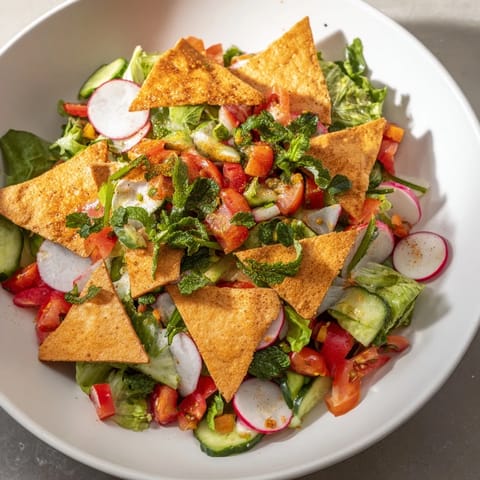 Fattoush Crunch Salad