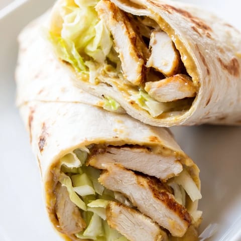 Honey Mustard Chicken Wrap