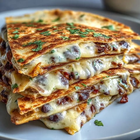 Golden, baked Blooming Quesadilla Ring made with mini tortillas and melted cheddar cheese, served with salsa.