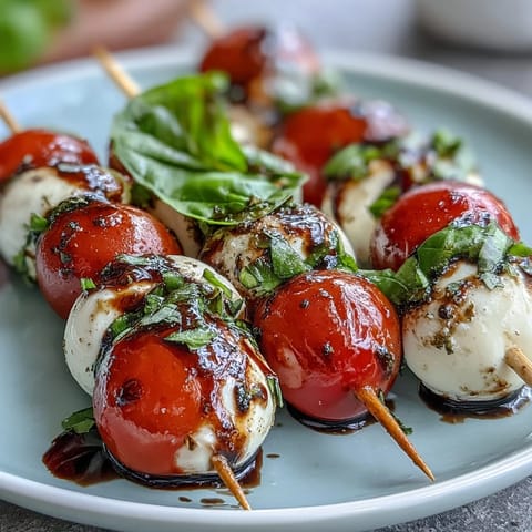 Picnic Caprese Skewers