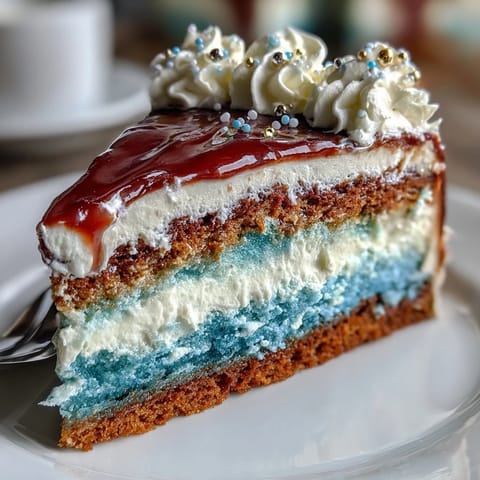 High school graduation ombre layer cake with silky buttercream frosting in celebration colors.