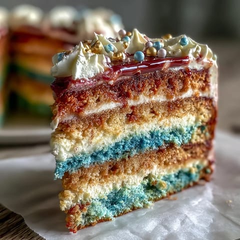 High School Ombre Layer Cake #702