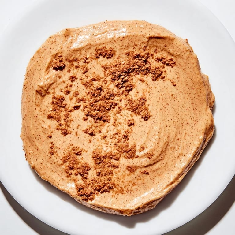 Homemade Christmas Cookie Butter: creamy, spiced, and ready to be enjoyed with crispy waffles.