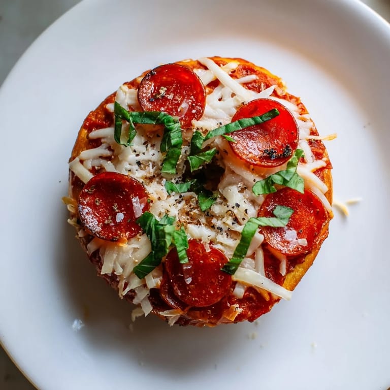 Delicious mini pepperoni pizza bagels, a fast and easy kid-friendly lunch or appetizer option.