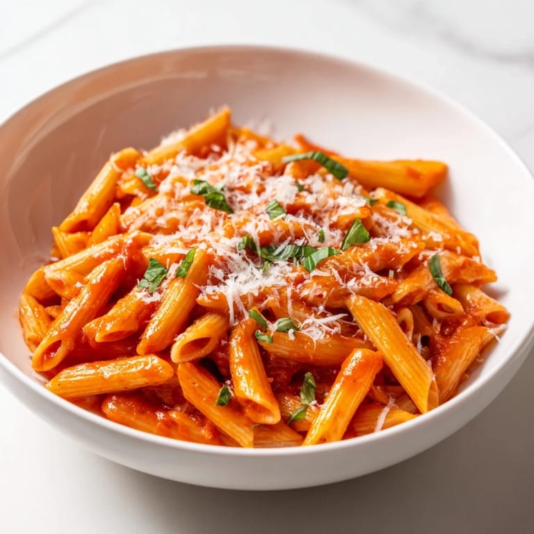 Quick and easy microwave bowl pasta, ideal for a single, satisfying meal ready in minutes.