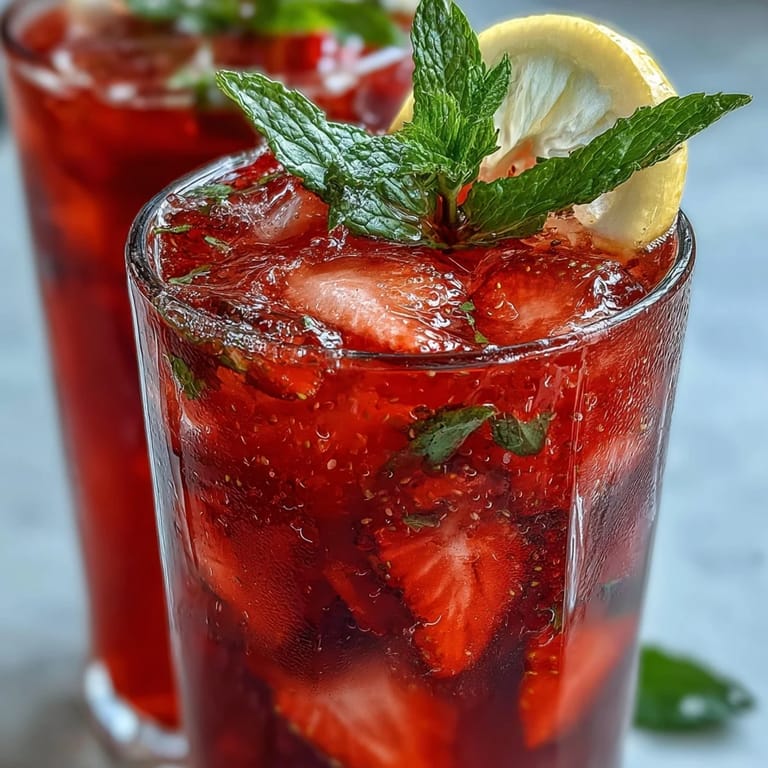 Enjoy this refreshing Juneteenth Red Drink, a sweet and tart summer treat.